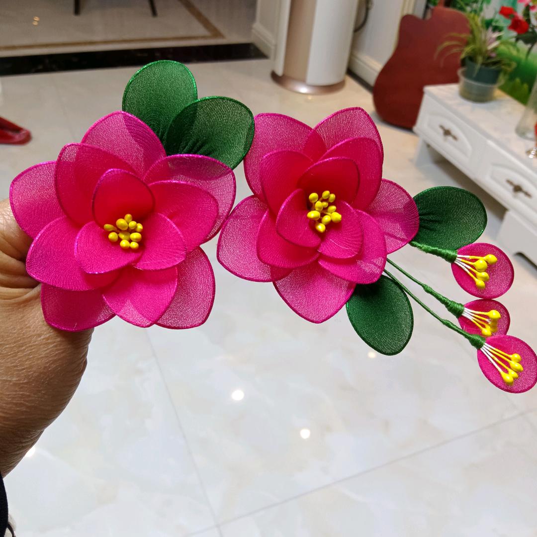 纯手工制作花饰
