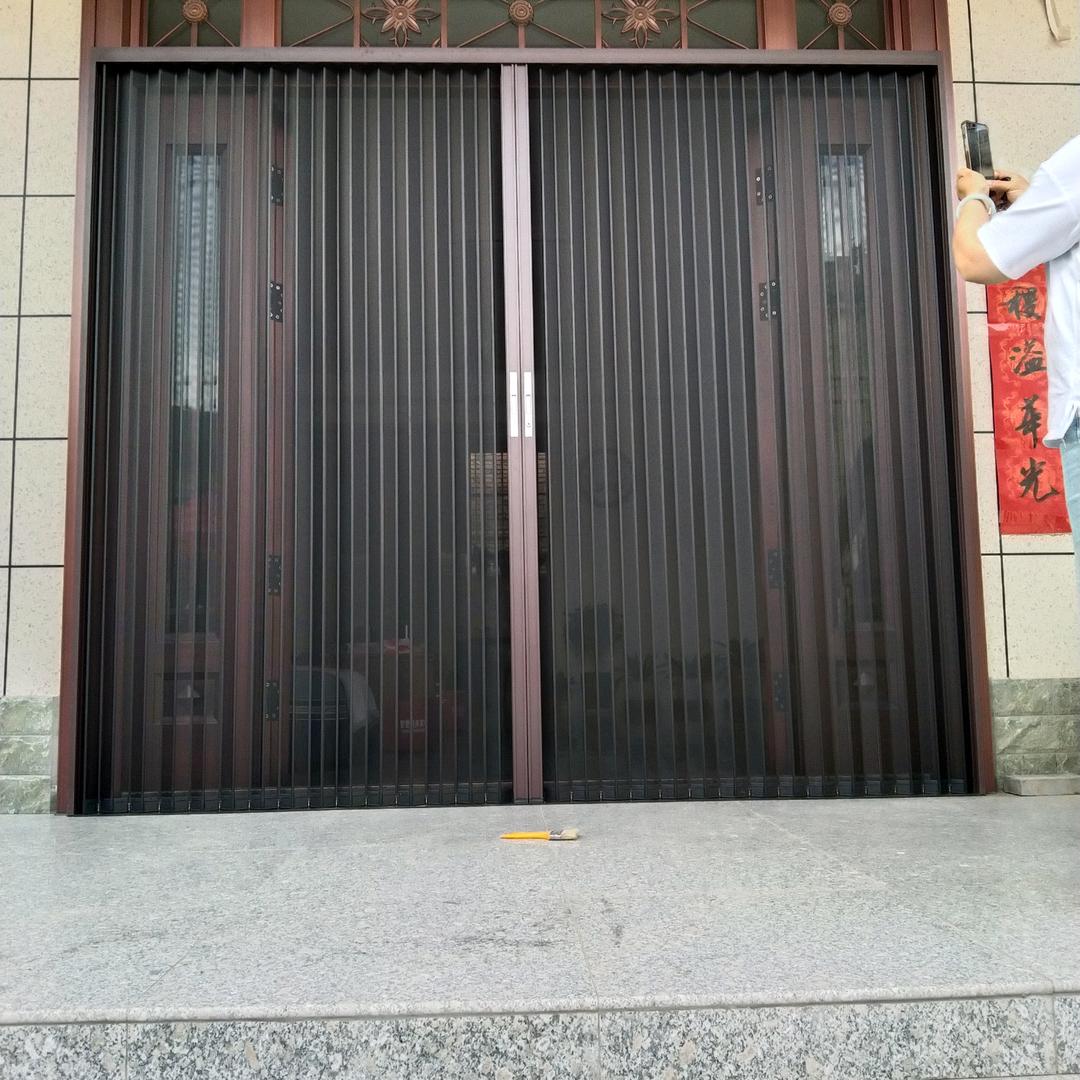 断桥铝门窗   金钢折叠纱门