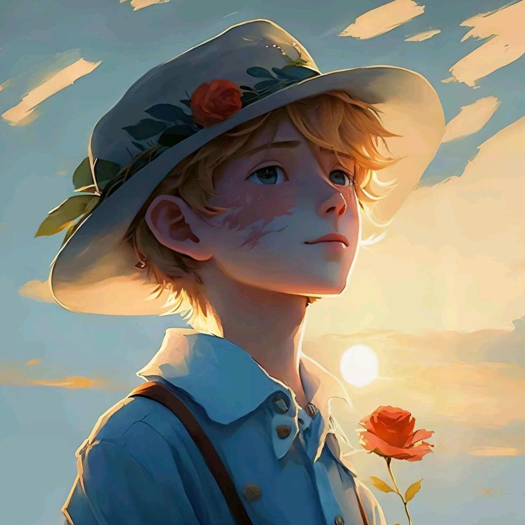 一株槲寄生下
