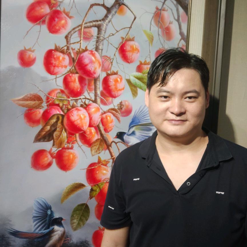 杨金村油画创作