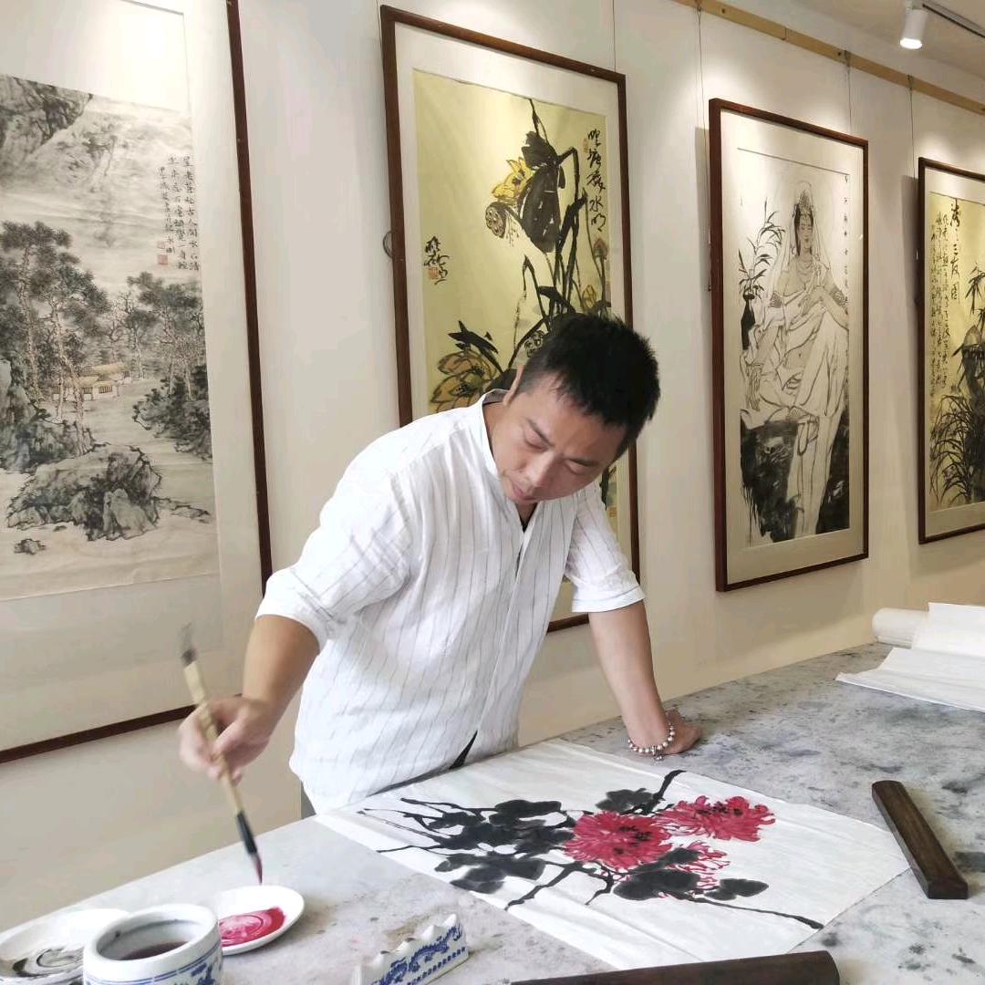 青年画家陶永刚