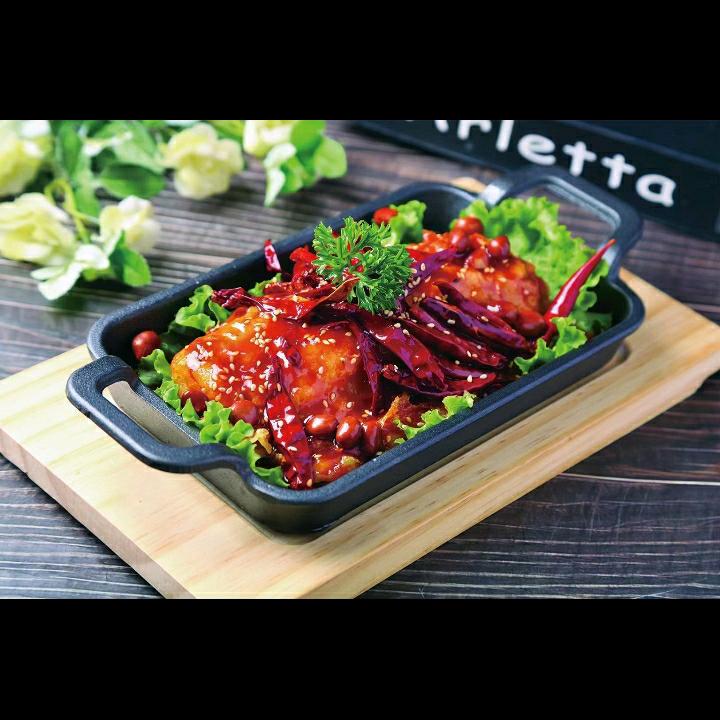 瓦香鸡-烤鱼饭19元