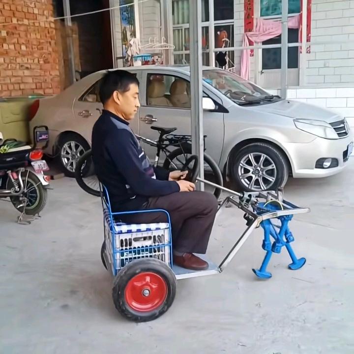 机器人拉车