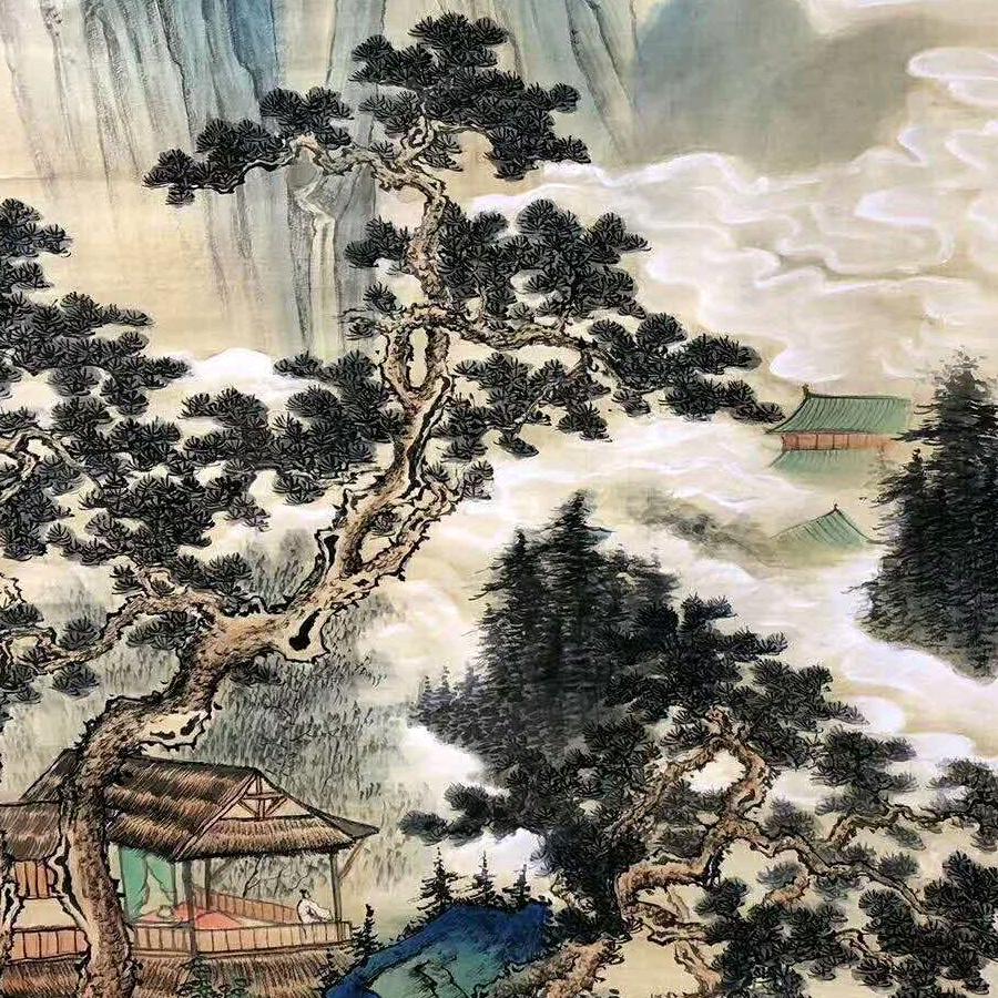 瑞墨轩画廊传统手工装裱修复4880489