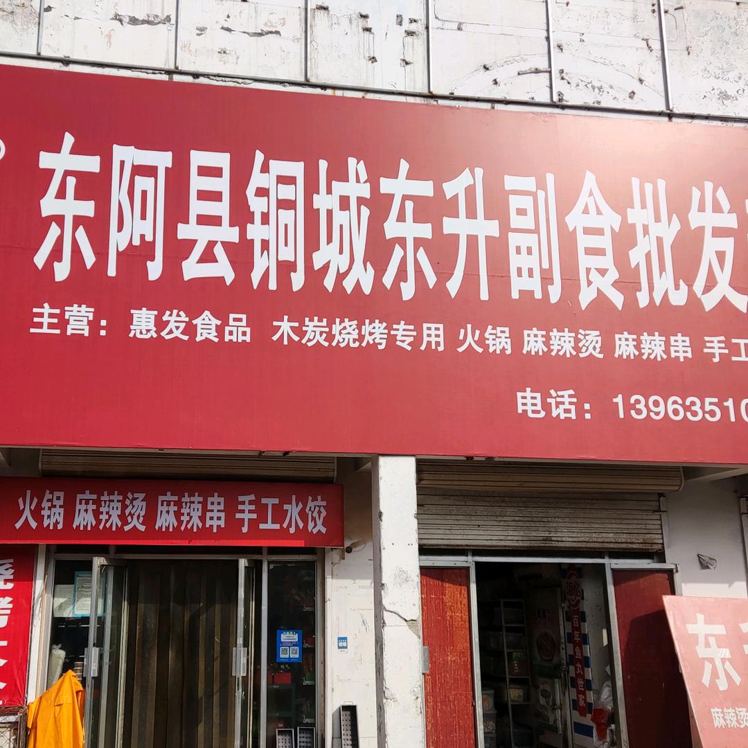 东阿东升商贸冷链调味品批发零售