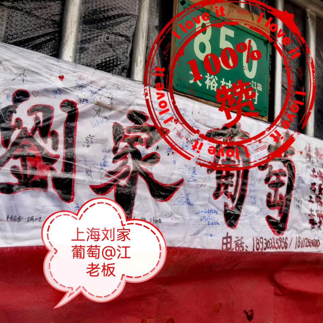 🍇上海刘家葡萄🍇