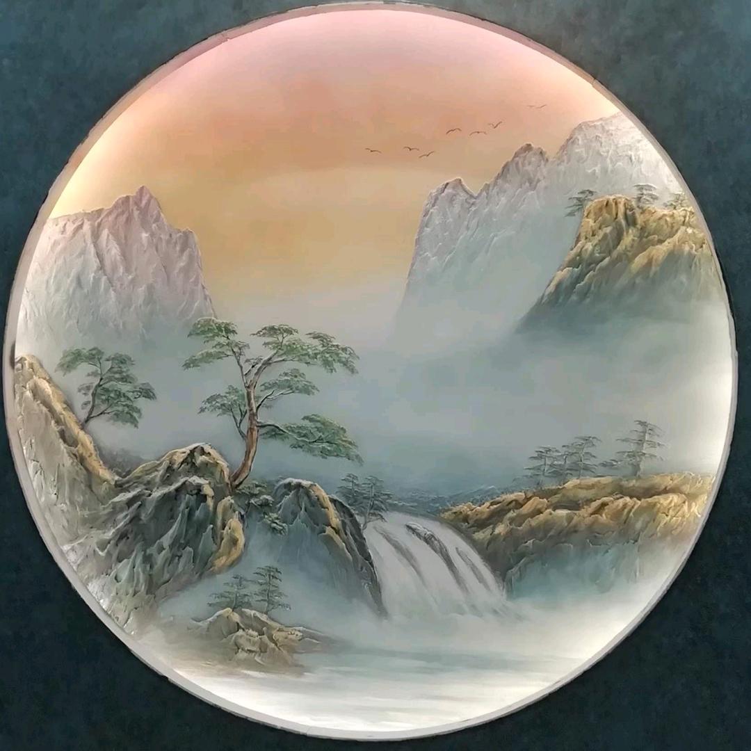 姚克浮雕壁画