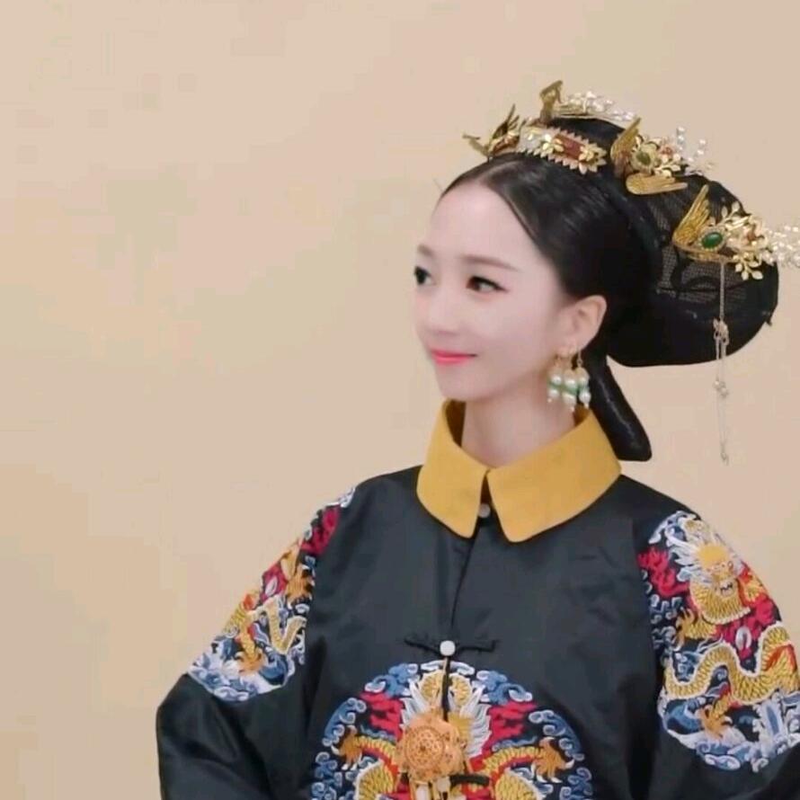 青纱 挽妆