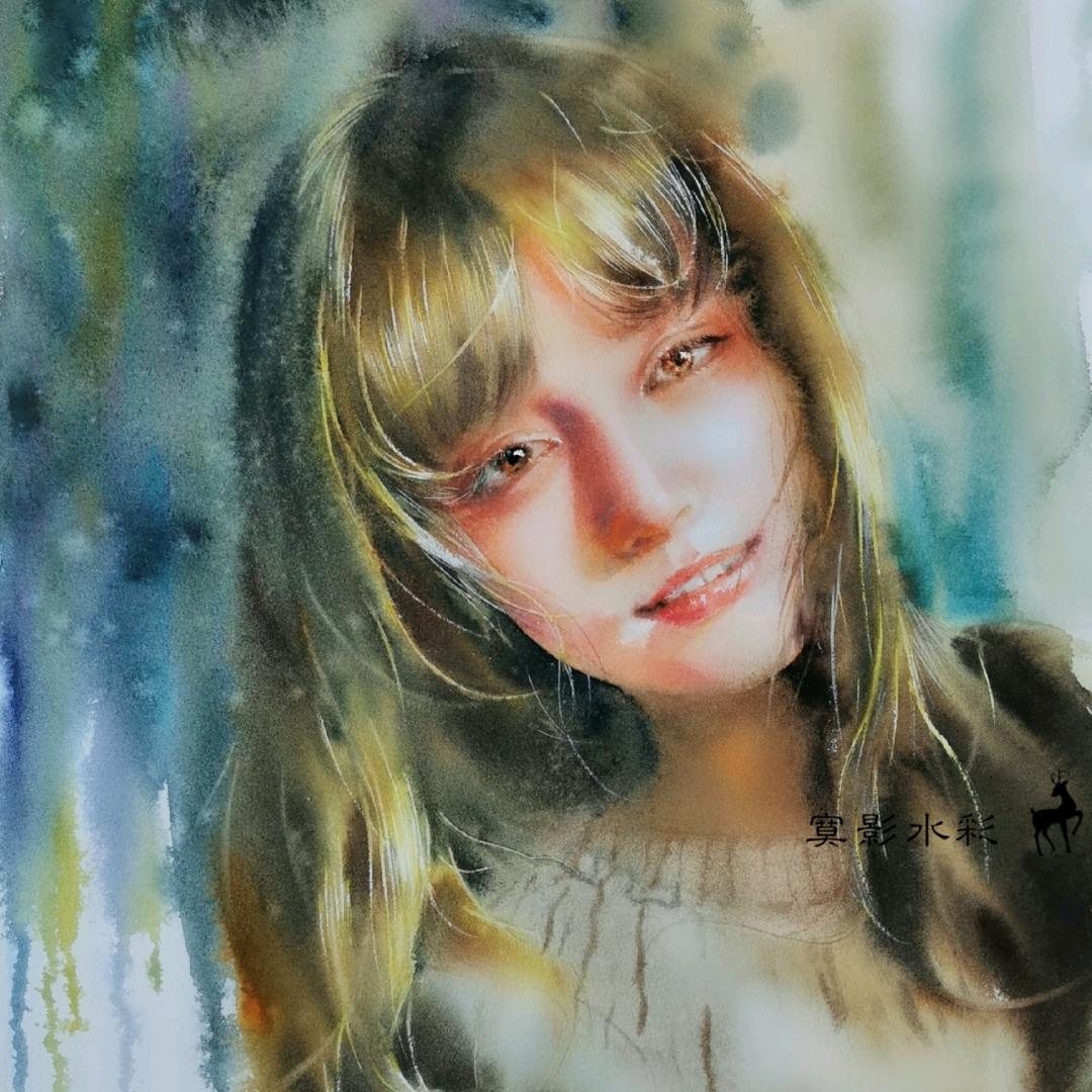 寞影水彩