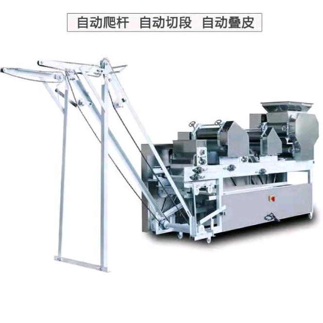 阳达重型鲜面条机饺子皮多组大型挂面机定制