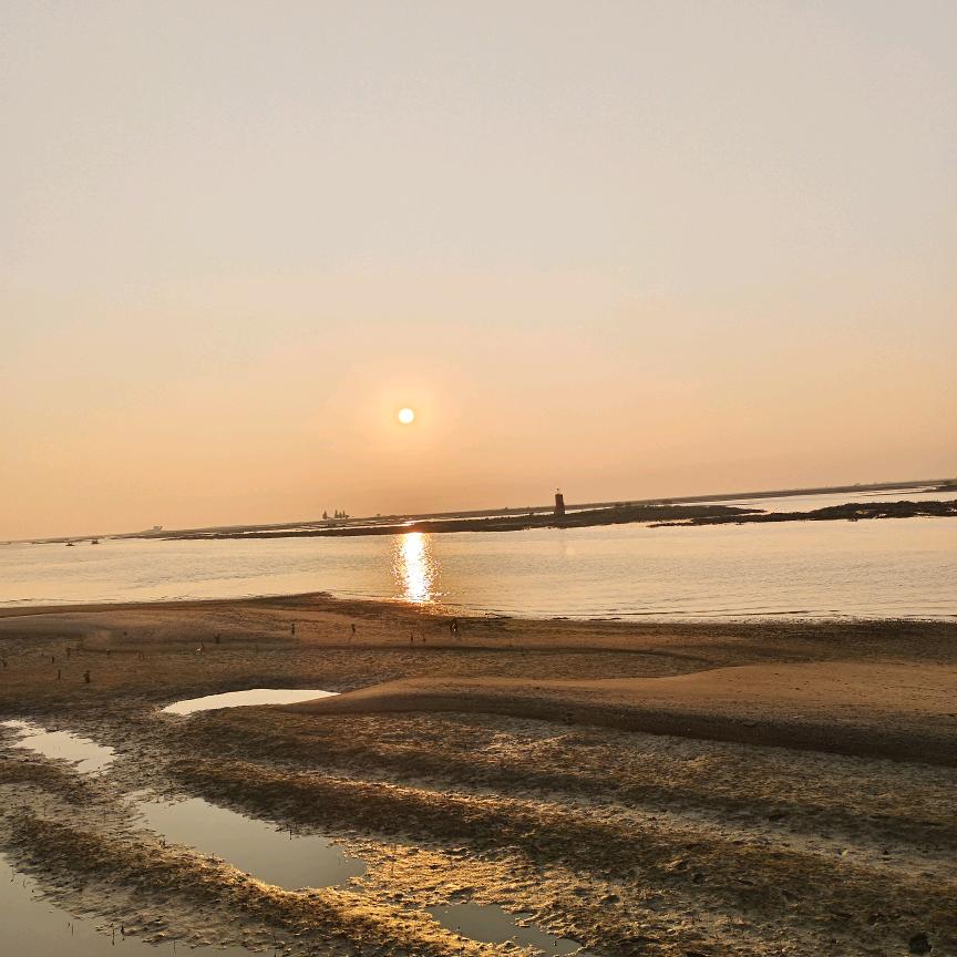 夕阳美
