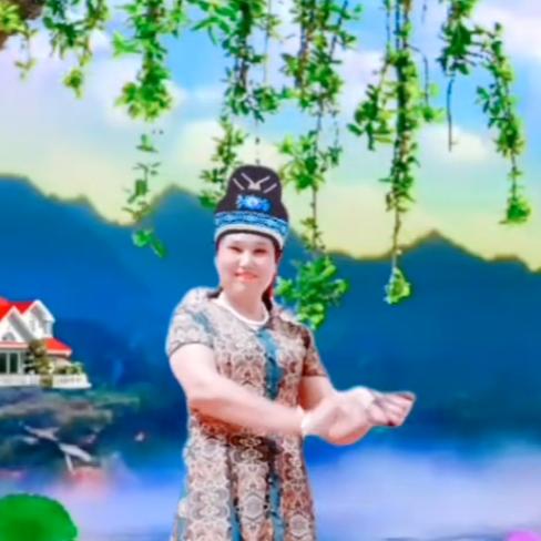 山上青松