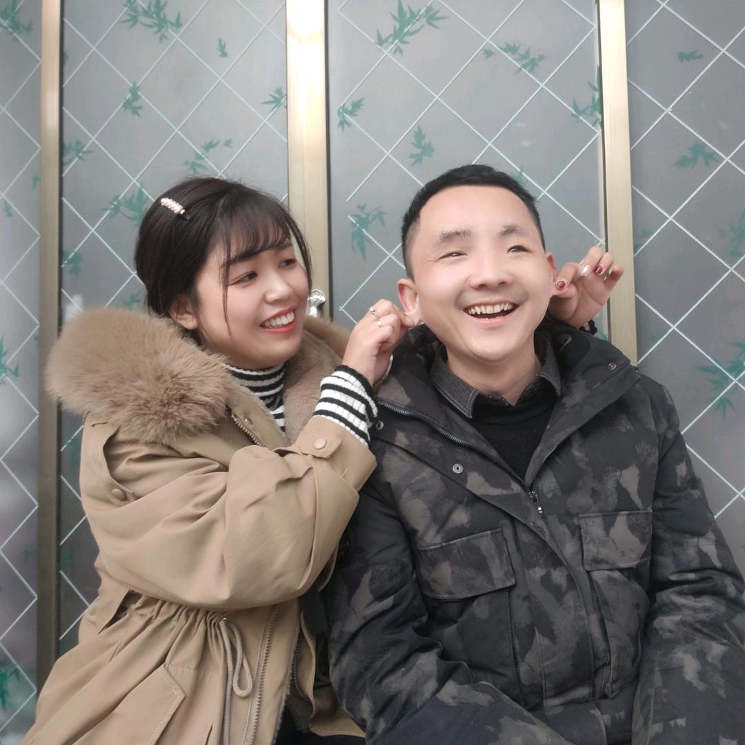 蒙蒙的霞光