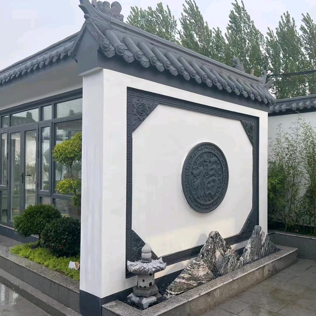 中式青瓦砖雕仿古建材公司