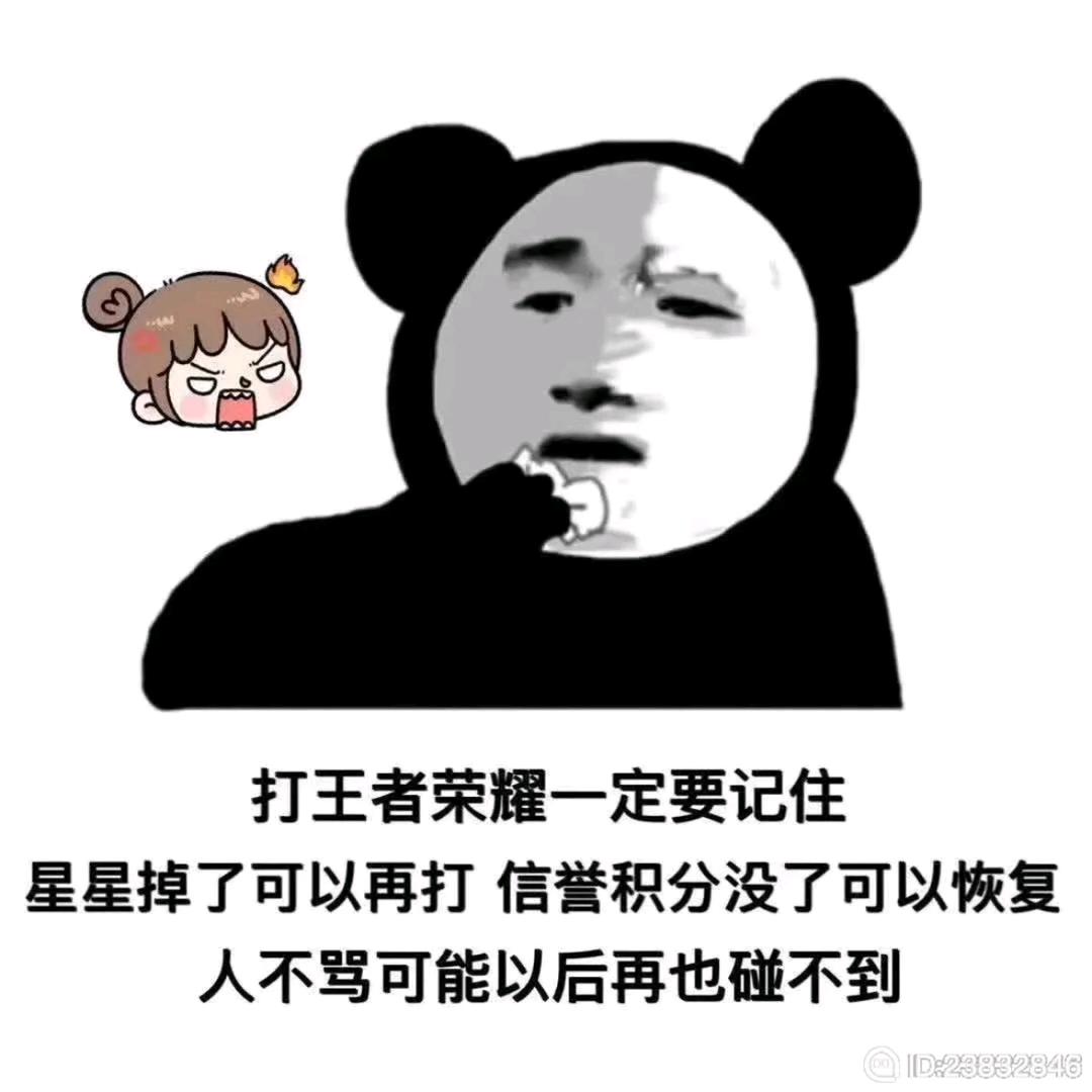 一个爱打王者的人
