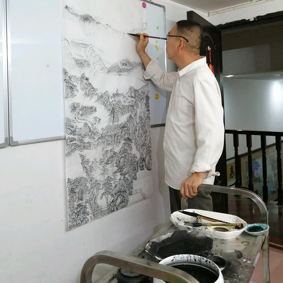 画中有话