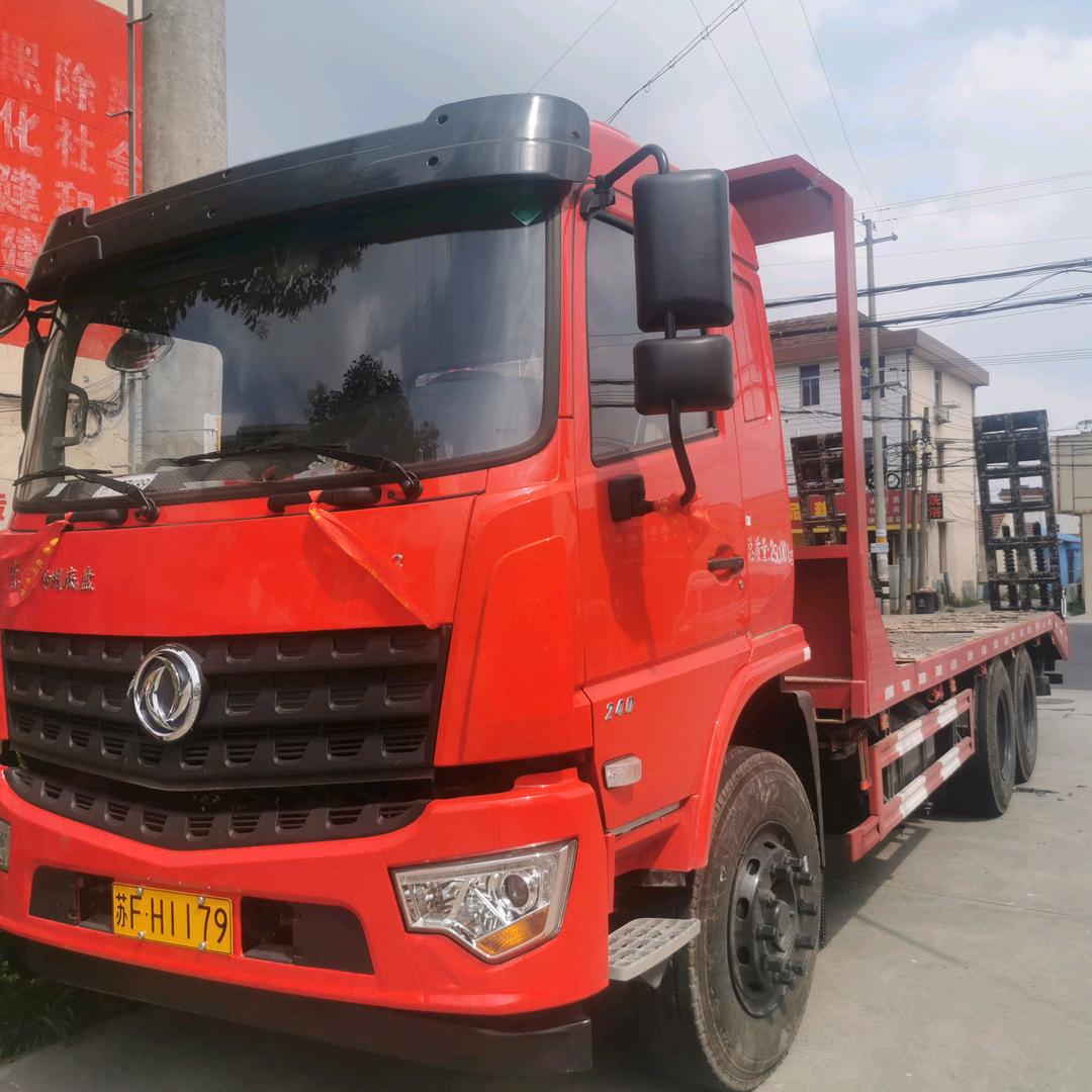 挖机钢板平板车出租