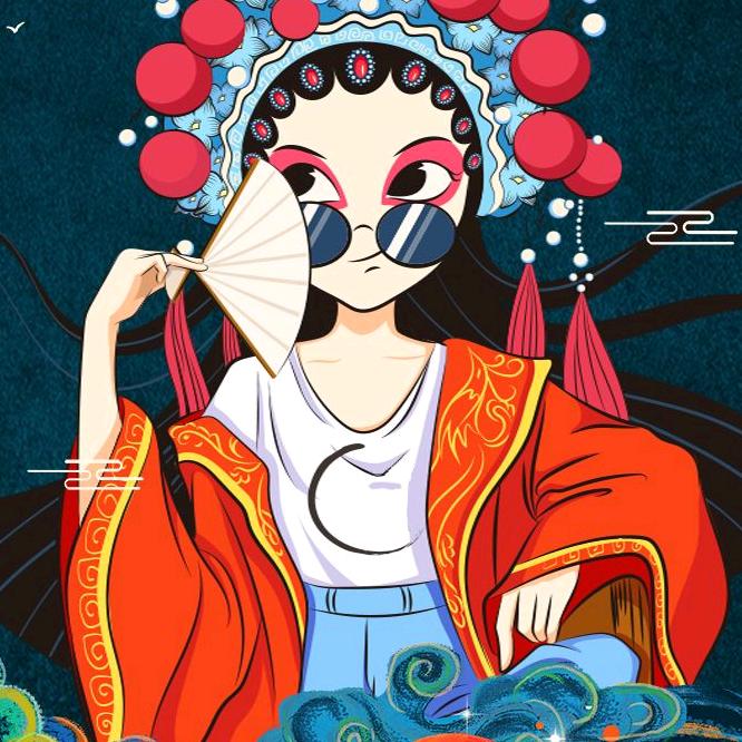 波普鸟的画