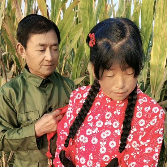 农村王大拿和吕大侠一家四口@抖音