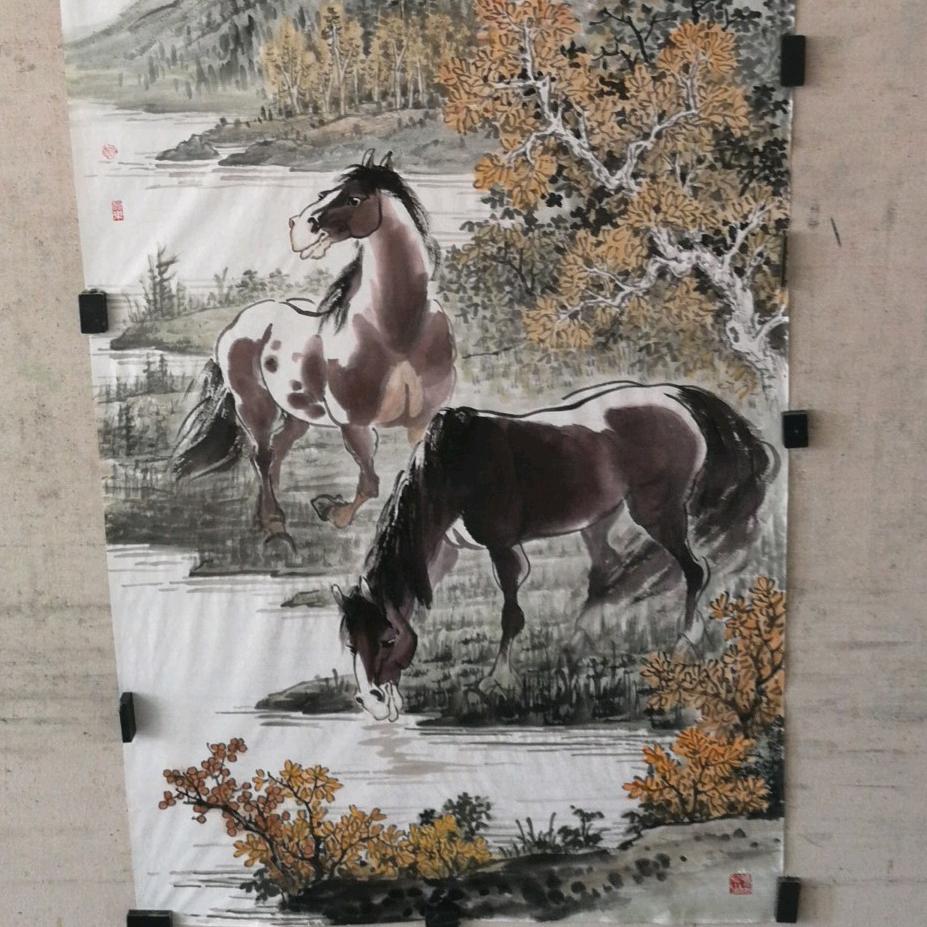 昆区极雅斋字画装裱店