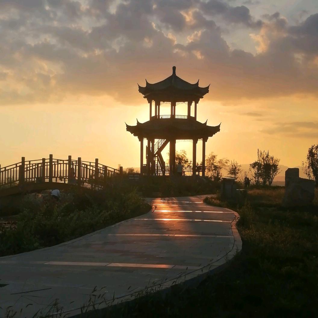 黎明的天空