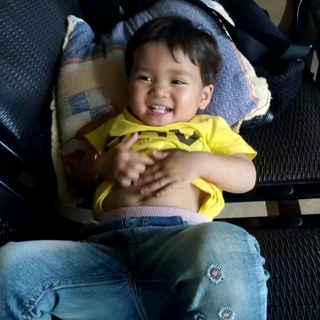 爸爸和宝贝😊