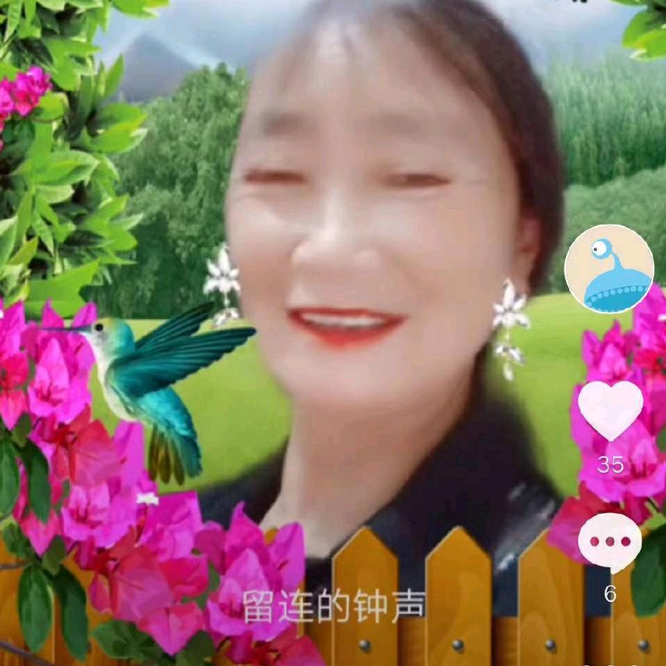回头微笑
