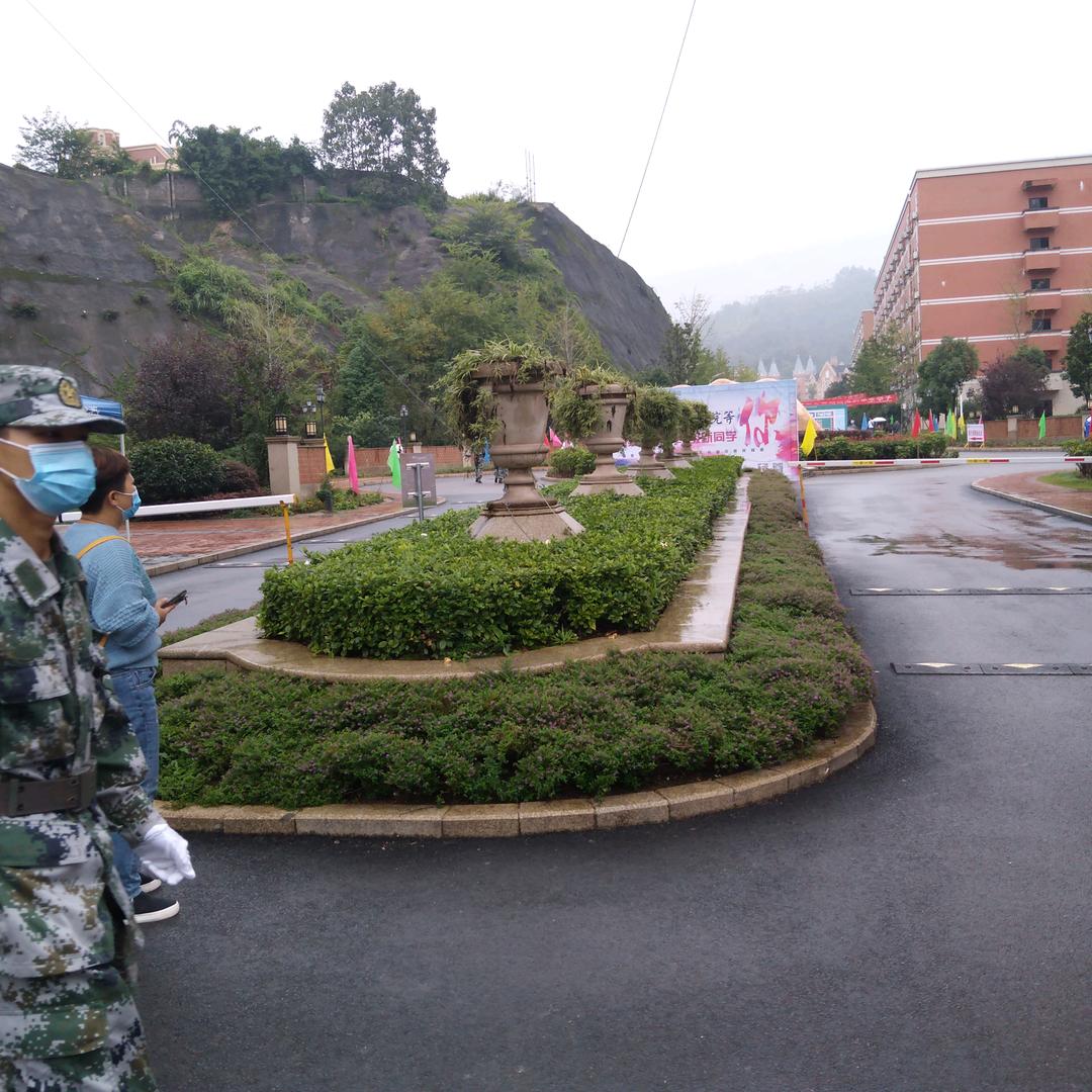 蓝天的白云