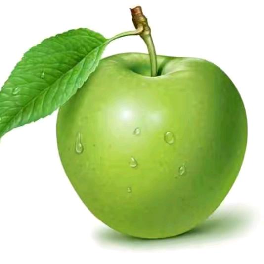 青苹果。