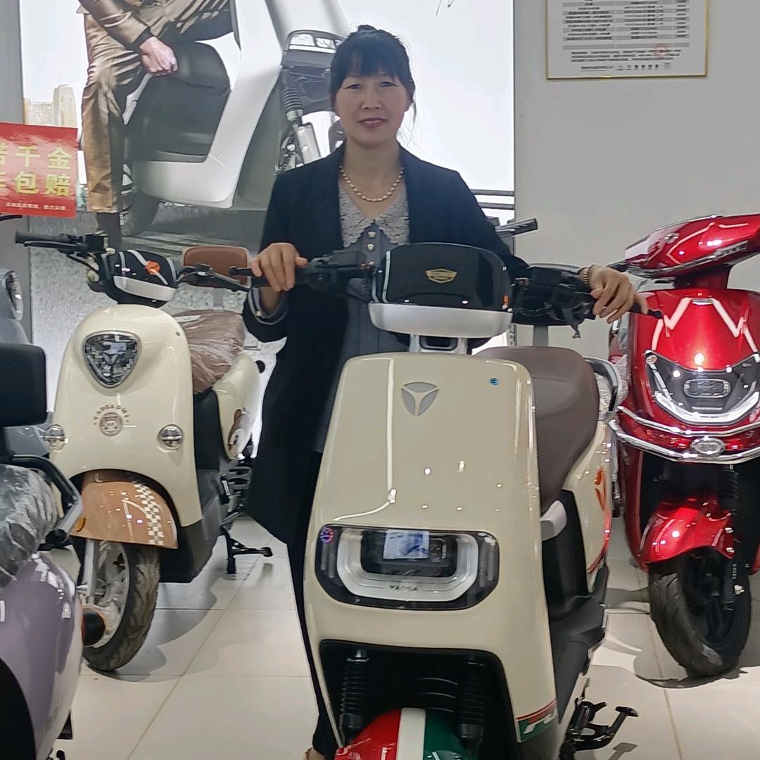 石板雅迪-钟摩托