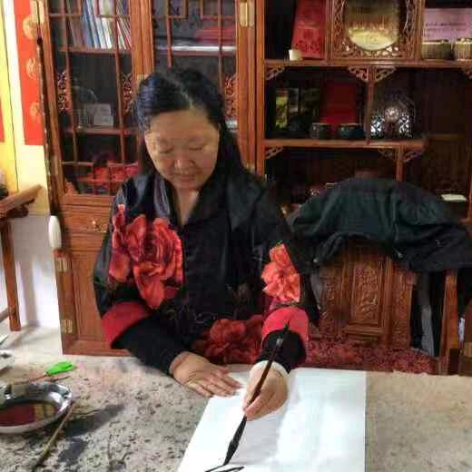 王萍左筆