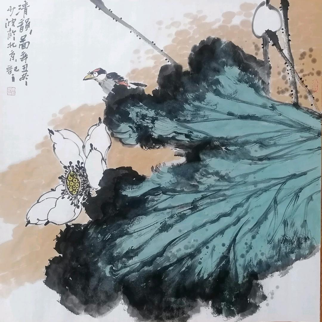 中国写意画李少波