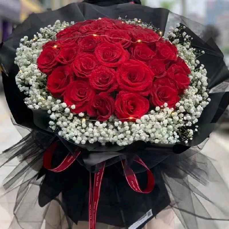 白水百合花艺鲜花定制