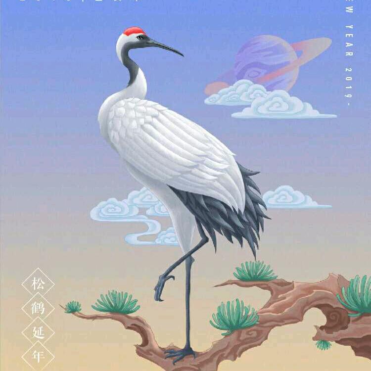 鹤立尘世头像