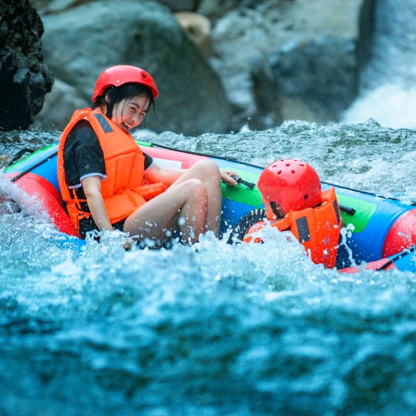 天台飞腾峡漂流官方号