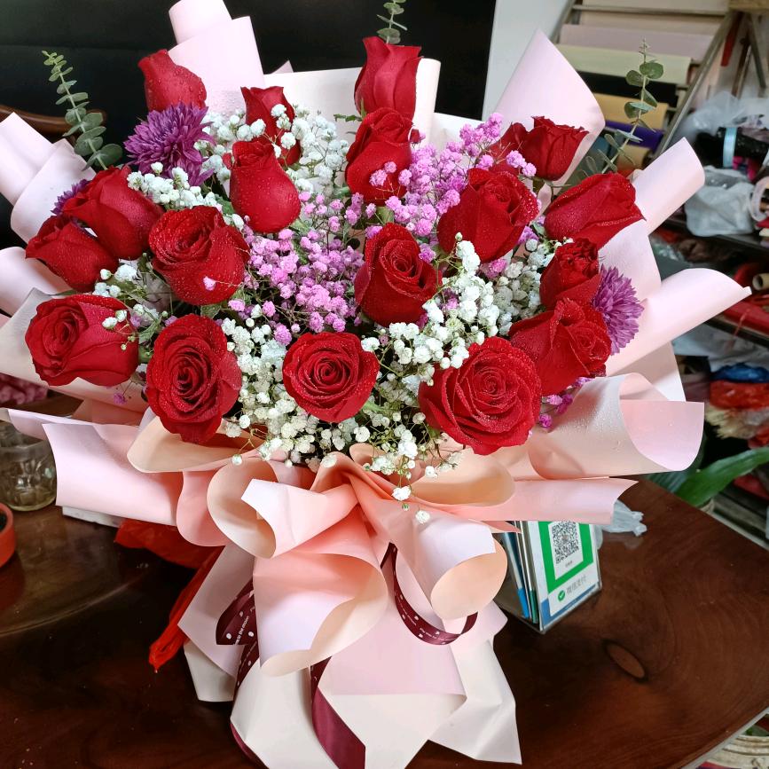 定南玫瑰之约花艺