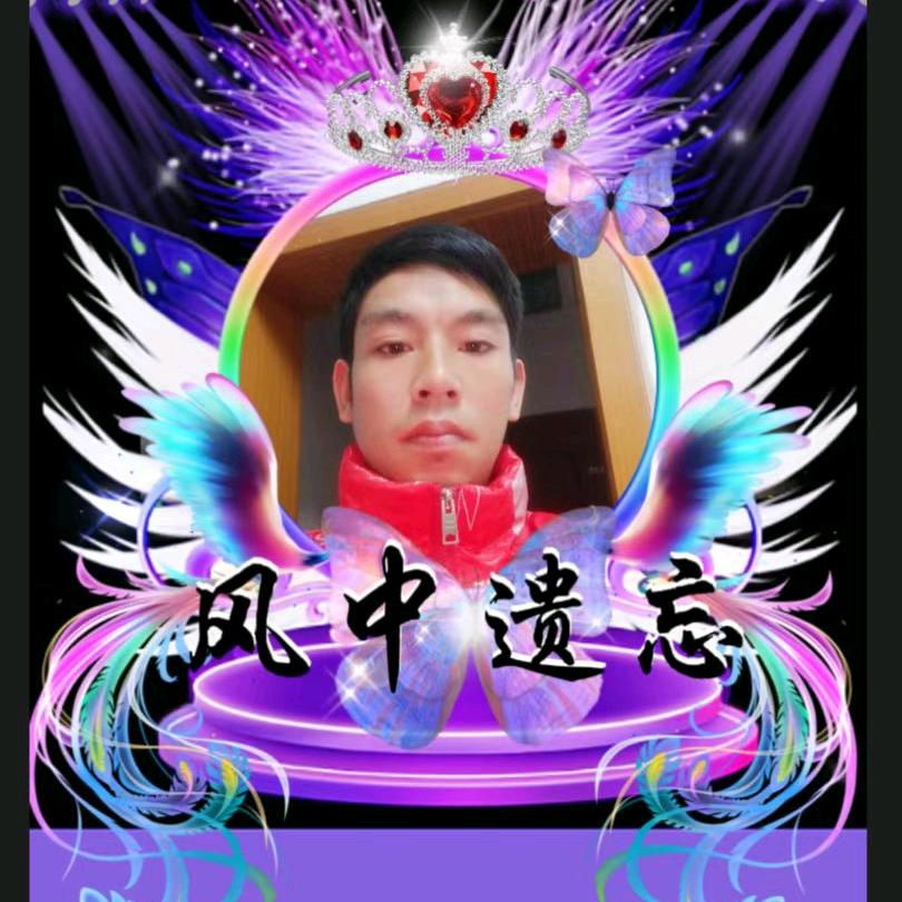 秋风赏月 ，单身