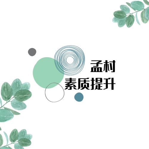 孟村素质提升