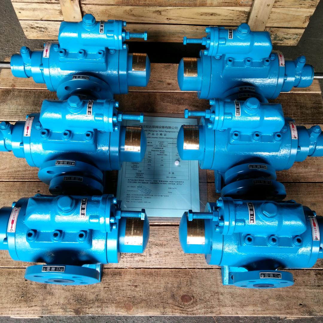 宏达泵阀-三螺杆泵