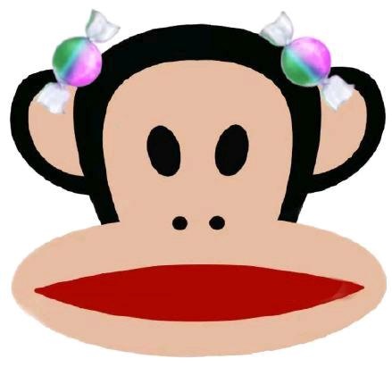 在笑