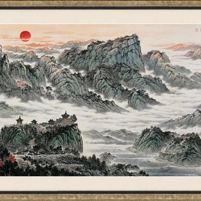 白鹤山樵