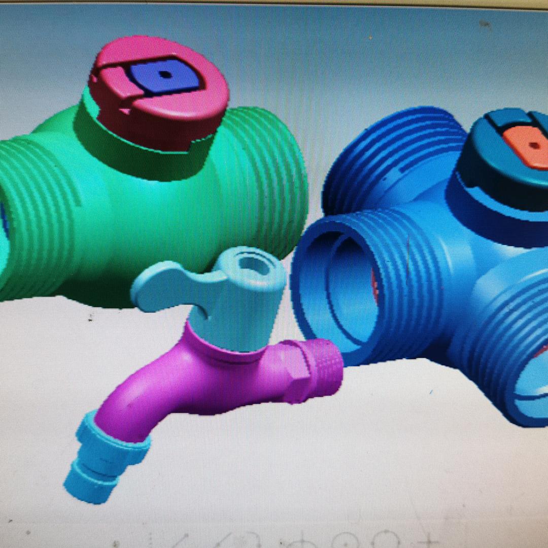 A塑料水龙头 模具制造