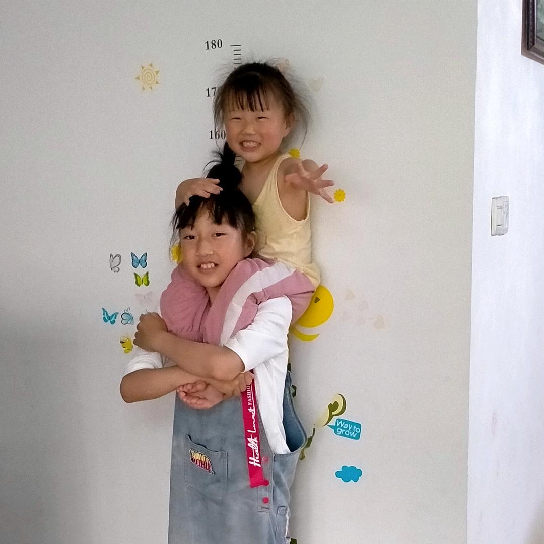 大眼美女，小眼妹妹