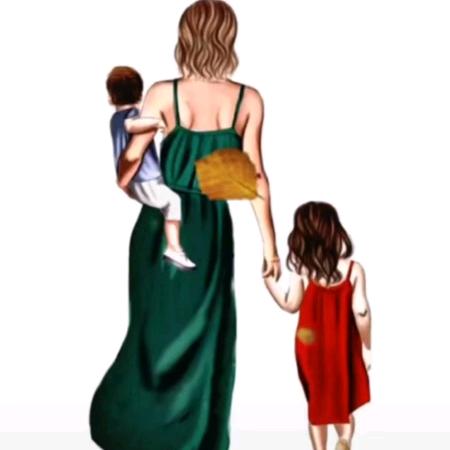 有儿有女的小刺猬