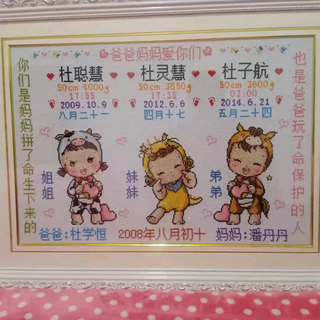 杜园定制十字绣