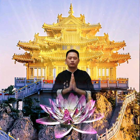 东岭晓月花满楼