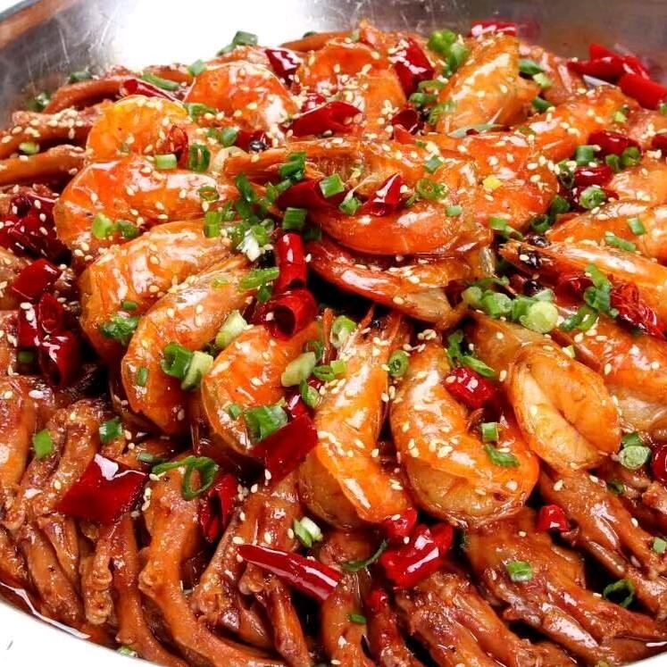 （火二姐）鸭恋虾纸包鱼延长烤肉