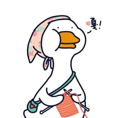 小白鸭吃瓜