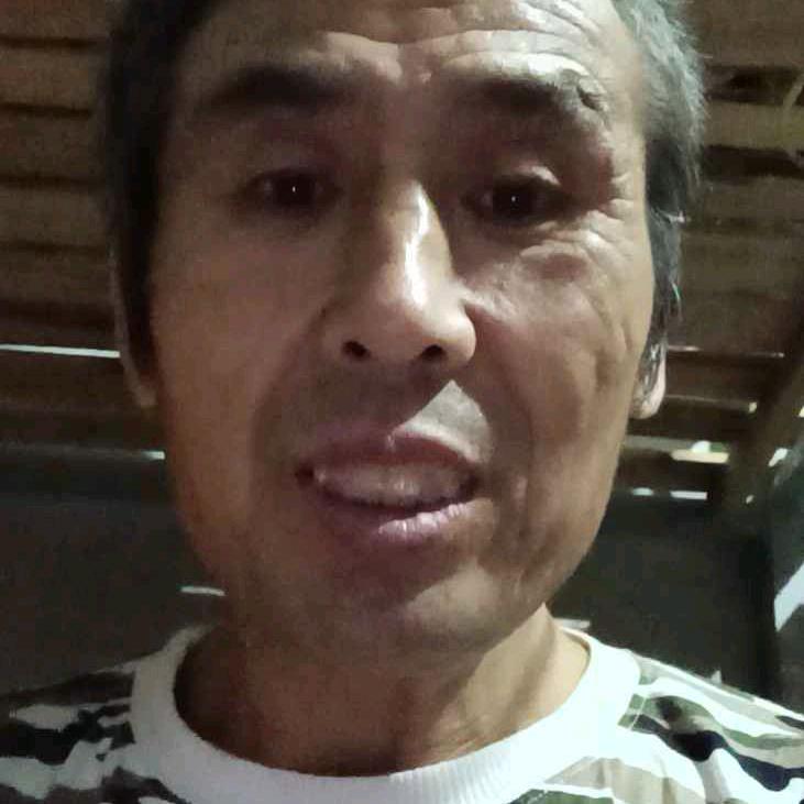 月光下