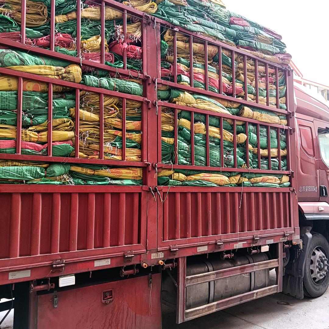 二手饲料袋，豆粕袋湖北黄梅总经销阿七